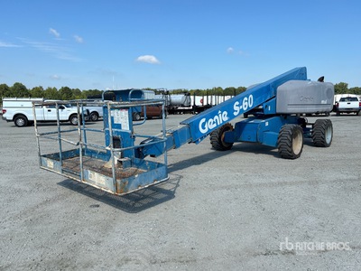 2005 Genie S60 4WD Diesel Teleskoparbeitsbühne