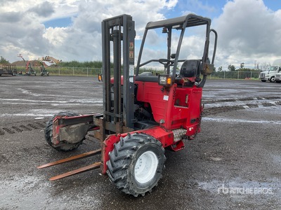 2008 Moffett M50.3R10 5000 lb 3x3 Truck Mounted Forklift