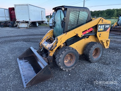 2015 Cat 246D Two-Speed Minicargadora
