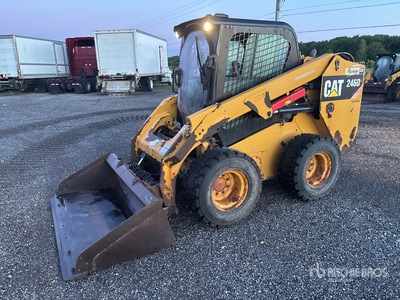 2015 Cat 246D Two-Speed Chargeuse à direction à glissement