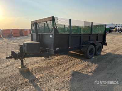 2019 Big Tex 16 ft T/A Dump Utility Trailer