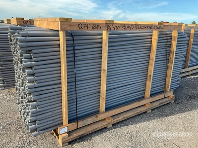 Quantity of 1/4 in Sch 40 Electrical PVC Conduit