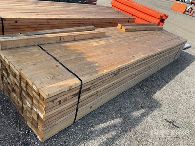 Quantity of 2 in x 4 in x 13 ft Lumber