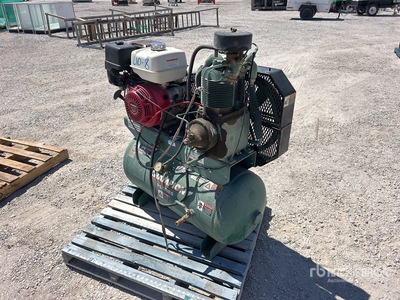 Skid-Mounted 30 gal Compresor de aire