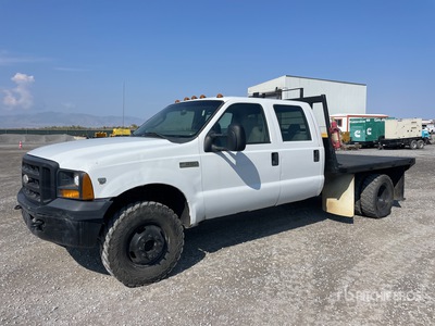 2007 Ford F-350 XL 4x4 Crew Cab Camión Caja Abierta