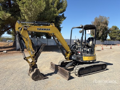2016 Yanmar ViO35-6A Mini Excavator
