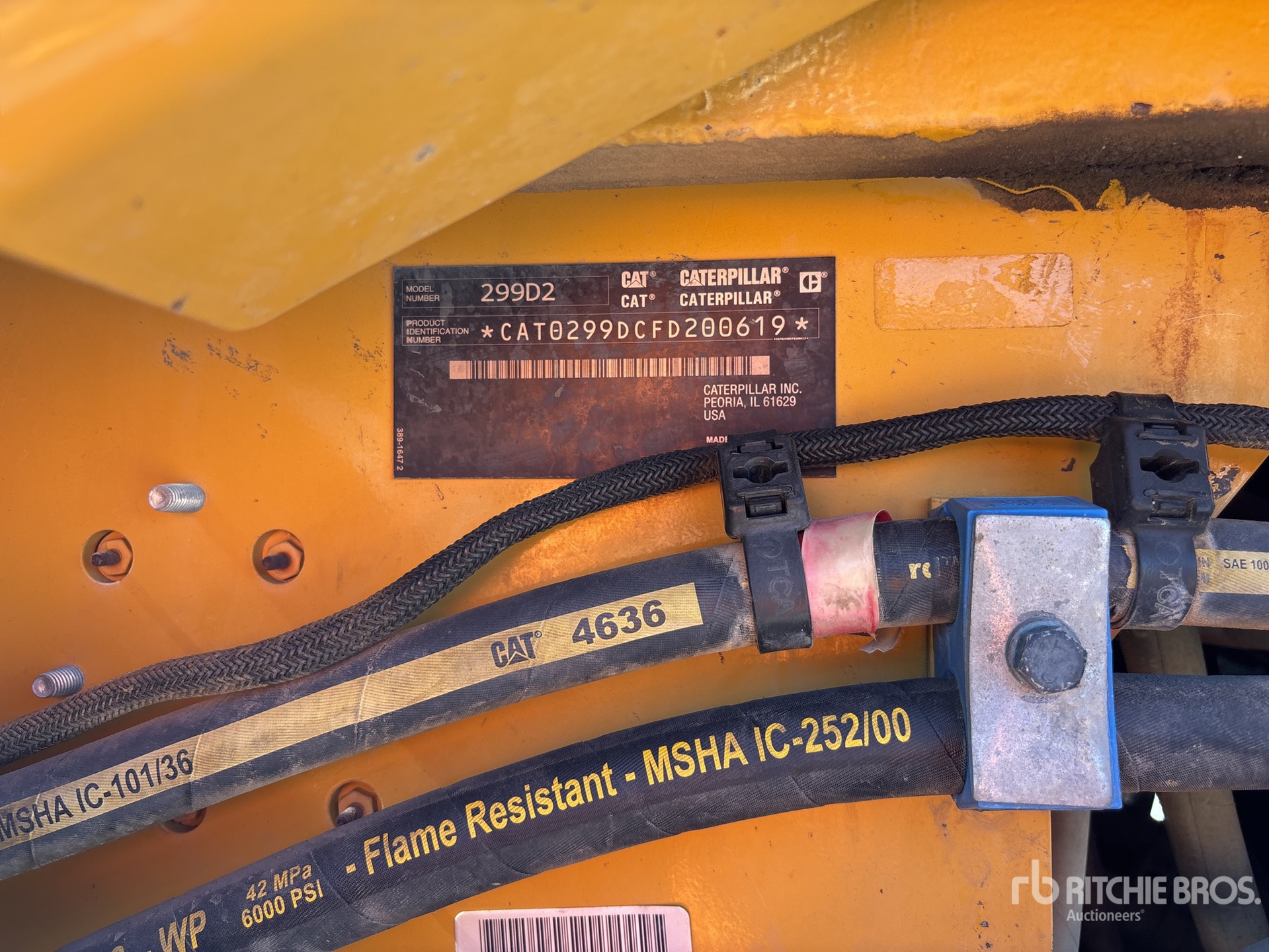 2016 Cat 299D2 Compact Track Loader