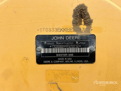 2014 John Deere 333E を見 Compact Track Loader