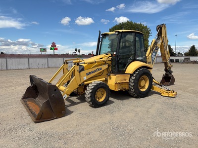 2001 Komatsu WB140PS 4x2 Retroexcavadora
