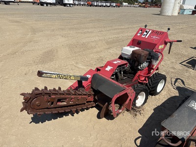 2014 Barreto 1324D Walk Behind Trancheuse