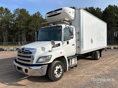 2018 Hino 258 4x2 Crew Cab Refrigerated Truck
