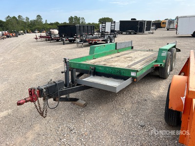 2011 Best 16 ft T/A Tilt Deck Trailer