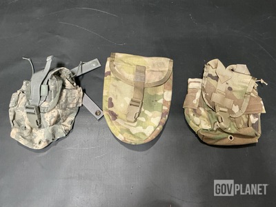 (313) Canteen Pouches, (321) Entrenching Tool Carriers & Assorted Items