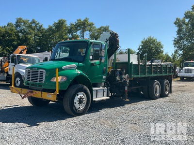 IMT 17/117SL K5 11245 lb Knuckle Boom on 2012 Freightliner M2 106 6x4 Tipper Truck w/Crane