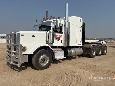 2021 Peterbilt 367 8x6 Tri/A Sleeper Truck Tractor
