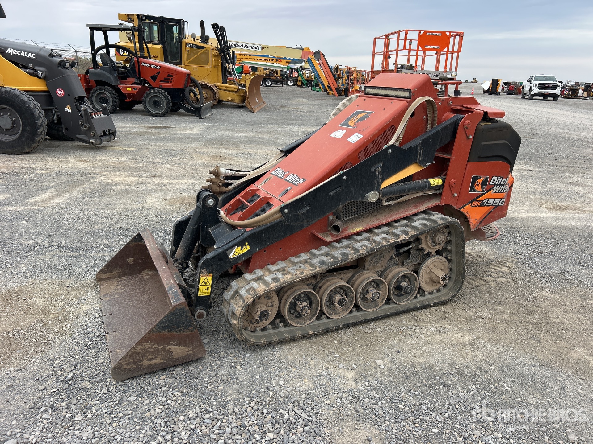 2018 Ditch Witch SK1550 Mini Compact Track Loader