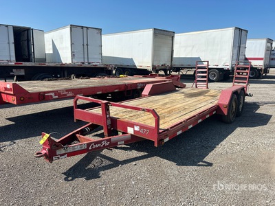 2019 Cornpro 20 ft T/A Remolque Portamaquinaria