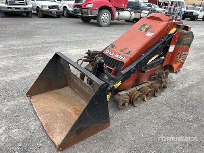 2018 Ditch Witch SK1050 Mini Chargeuse sur rails compacte
