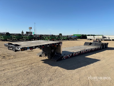 2023 XL Trailer 60840 lb Tri/A Double Drop Removable Gooseneck Top Deck 10Ft,Main Deck 29Ft,Rear deck 13Ft Lowboy Trailer