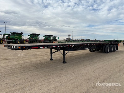 2006 Doepker 53 ft Tri/A Flatbed Trailer