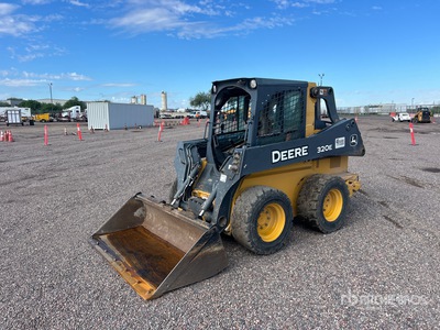 2017 John Deere 320E Skid Steer Loader
