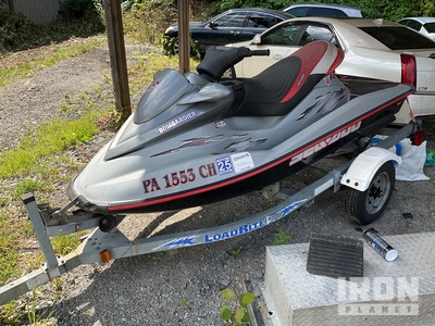 2000 Sea-Doo RX Personal Watercraft (Inoperable) w/ Load Rite Trailer