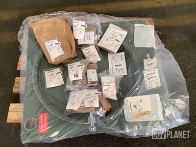 (6) Latch Assemblies, (5) Angle Brackets, (1) Gland & Assorted Items