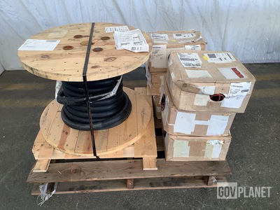 (6) Spools of Special Purpose Cables & (41') of Electric Wire