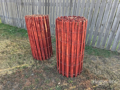 Quantity of (2) x 4 ft Snow Fencing