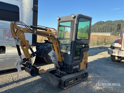2024 AGT H13R Mini Excavator (Unused)