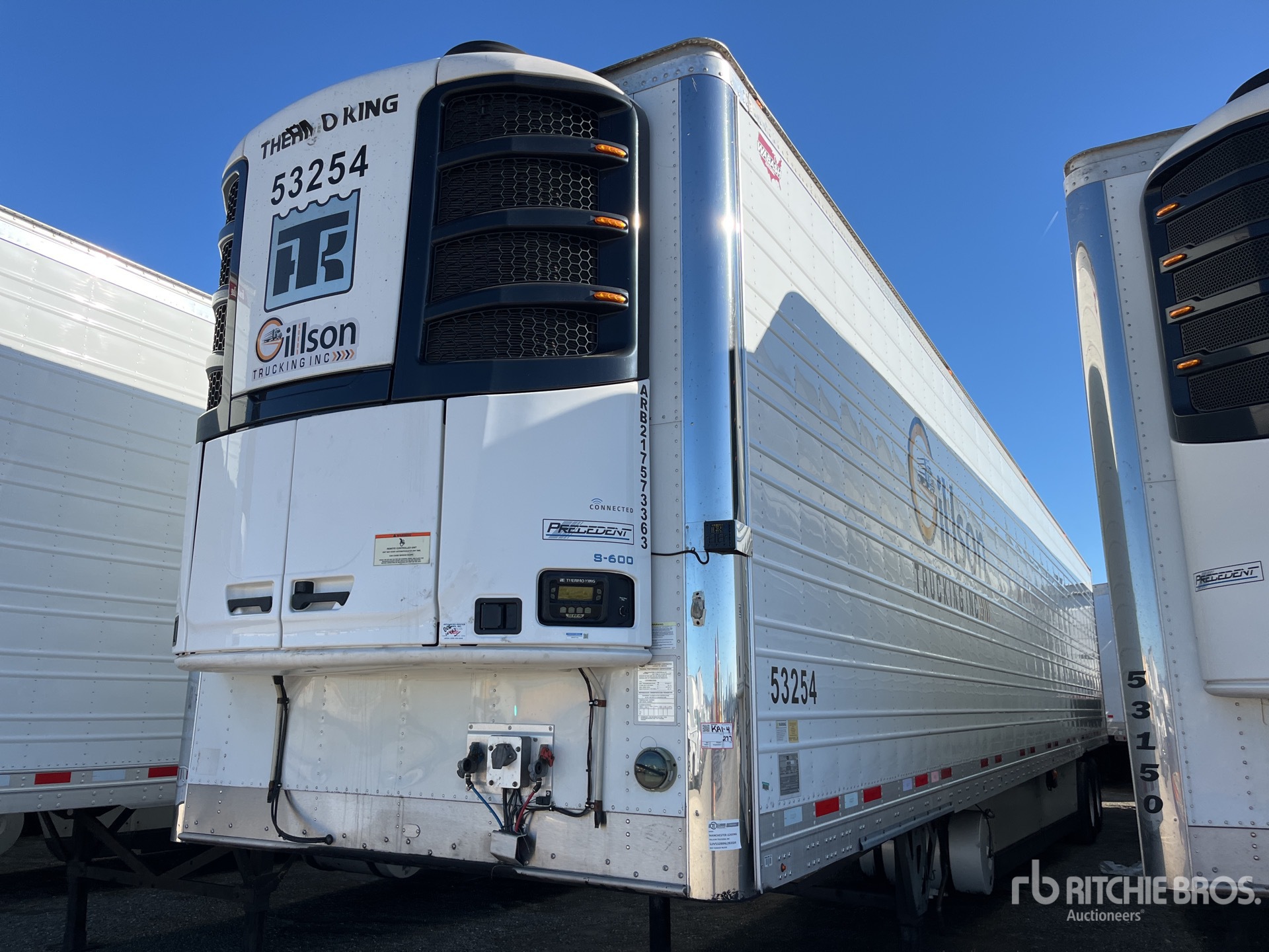 2022 Wabash RFALHSA 53 ft x 102 in T/A Refrigerated Trailer