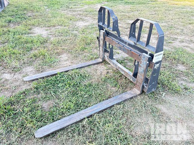 Bobcat Pallet Fork HD 48" long Skid Steer Forks - Fits Various skid steers with quick attach plate