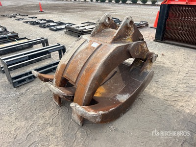 46 in Excavator Grapple - Fits Komatsu 200