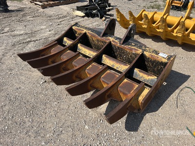 AIM 72 in Excavator Rake - Fits Komatsu PC200