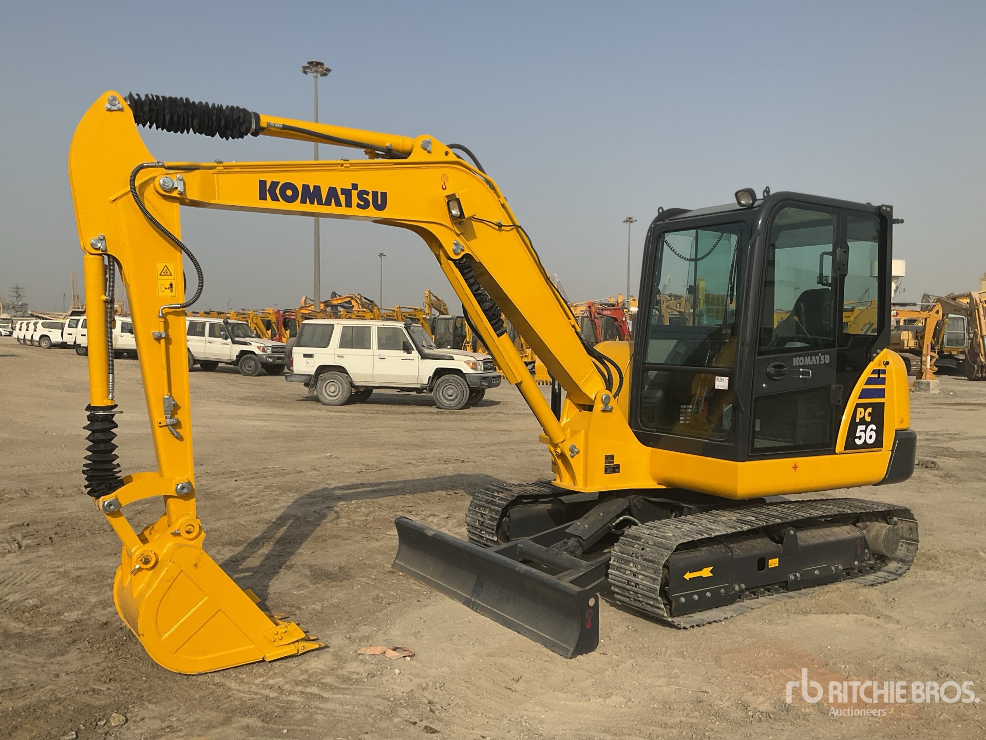 2019 Komatsu PC56-7 Mini Excavator