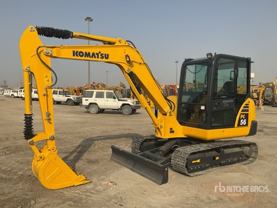 2019 Komatsu PC56-7 Mini Excavator