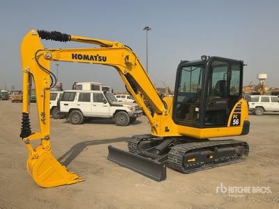 2020 Komatsu PC56-7 Mini Excavator