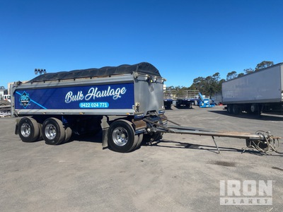 2018 Tefco Super 6 m Super Dog Remorque à benne basculante