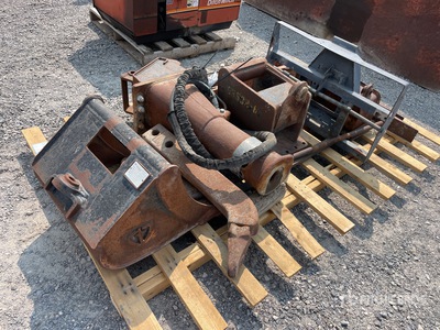 Quantity of Equipment Attachments Attrezzatura varia per edilizia