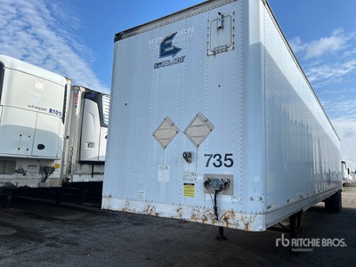 1999 Stoughton 53 ft x 102 in T/A Van Trailer