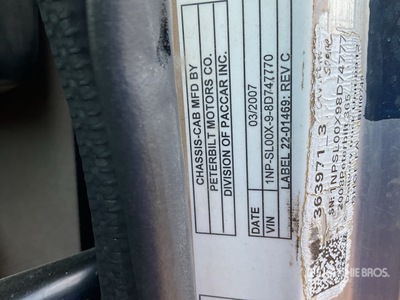 2008 Peterbilt 365 Vacuum Excavator Truck (Inoperable)