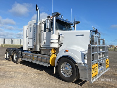 2008 Kenworth T908 6x4 T/A Sleeper Truck Tractor