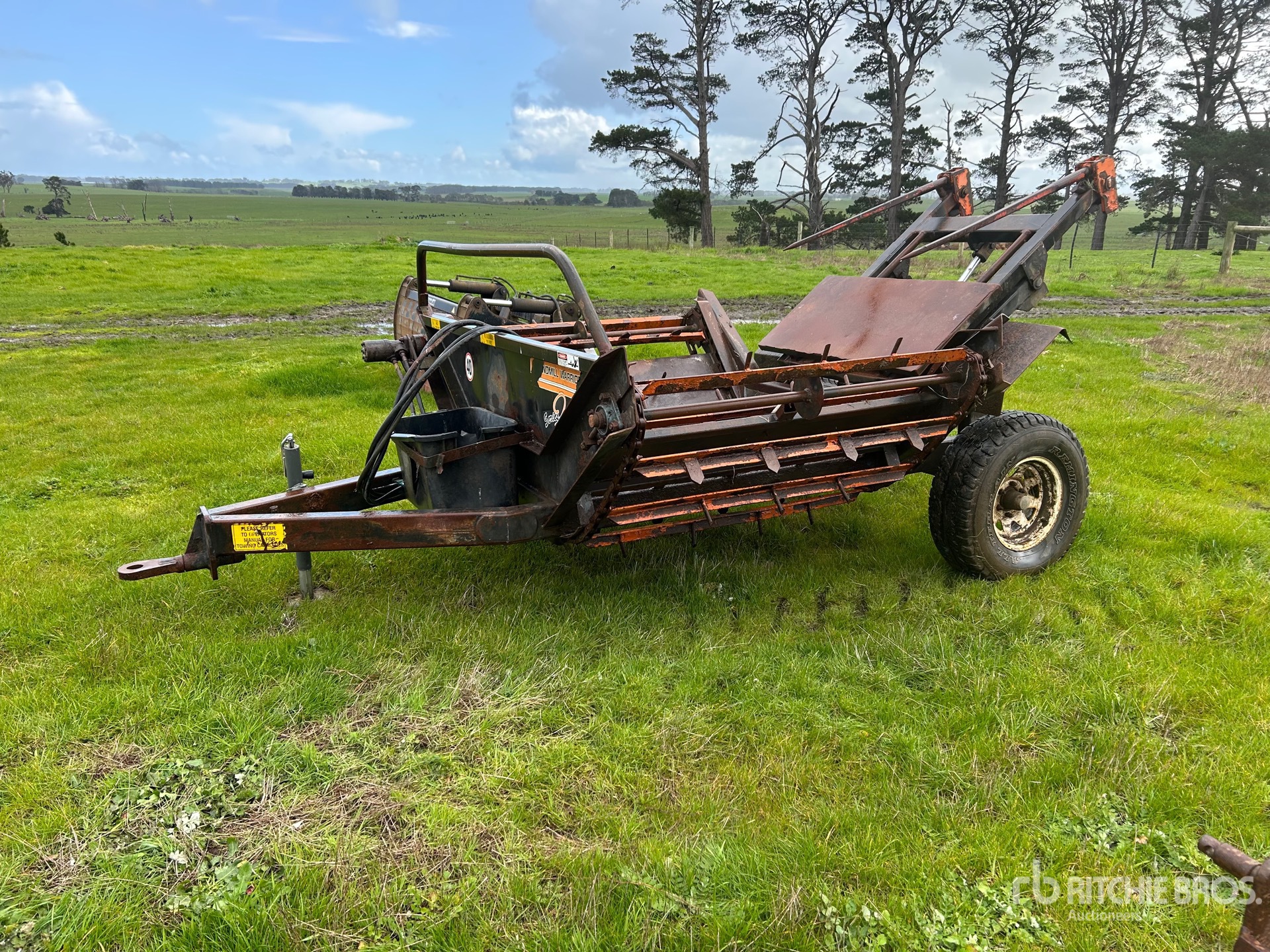 Custom Built Bale Unroller