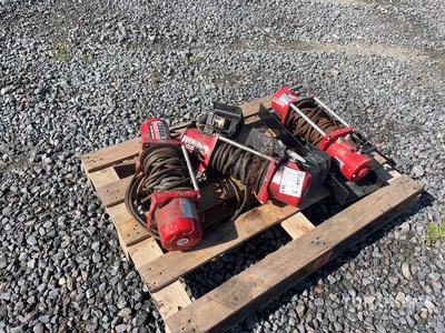 Quantity of (3) Warrior 28mm Winch