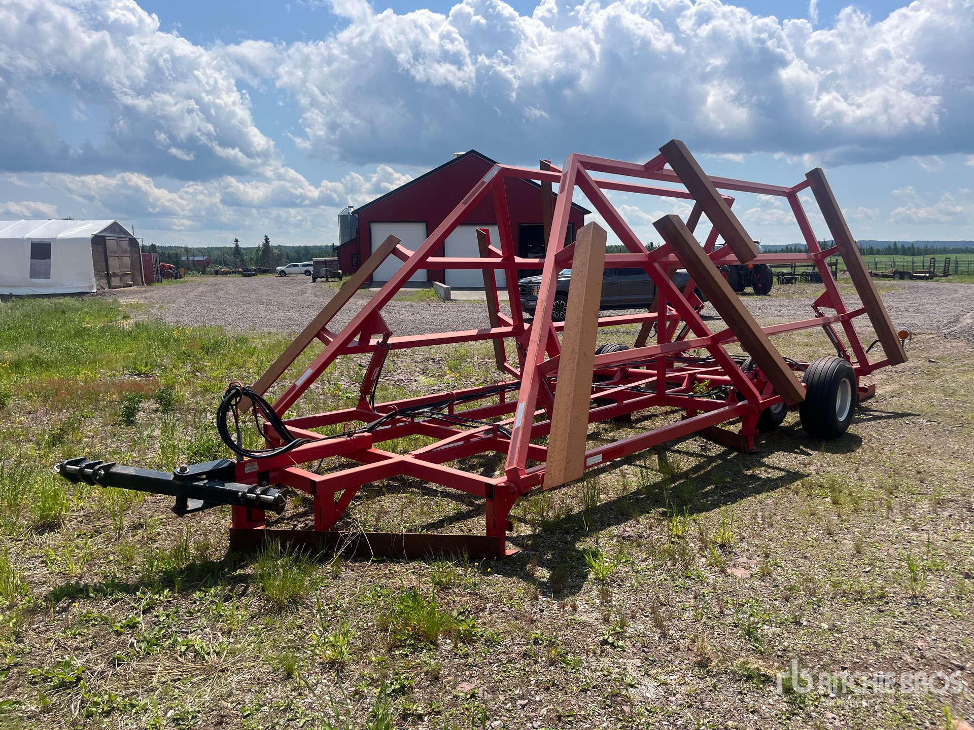 2017 P & A Equipment 28 Ft Nivelador de suelo