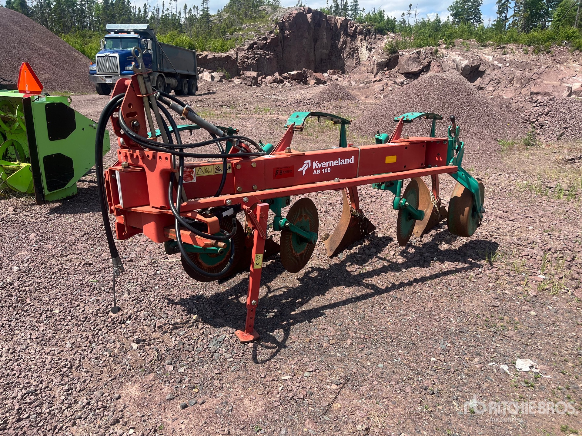 2018 Kverneland AB100 3-Point 3 Bottom Breaking Plow
