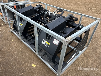 Suihe 72 in Skeleton Skid Steer Grapple Bucket (Unused)