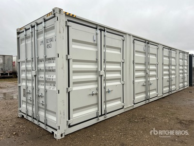 2025 40 ft High Cube Multi-Door Contenedor de almacenamiento