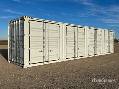 2025 40 ft High Cube Multi-Door حاويات تخزين