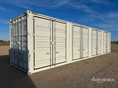2025 40 ft High Cube Multi-Door حاويات تخزين